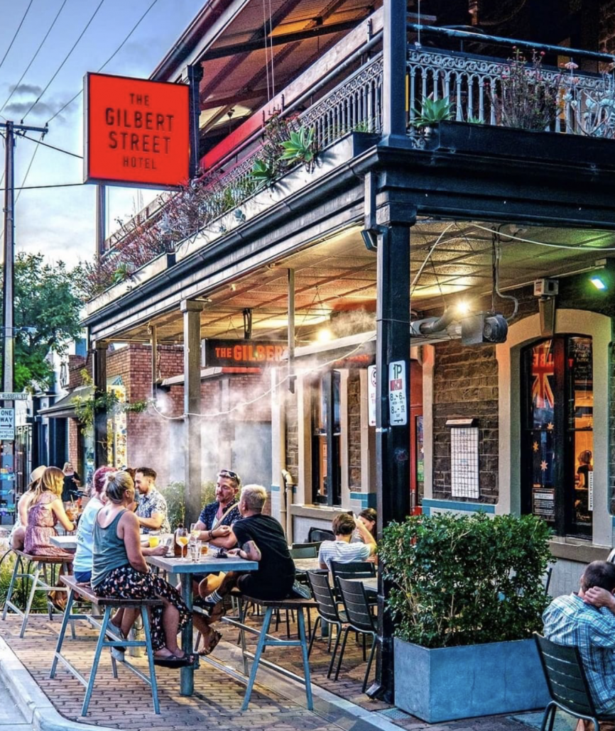 Adelaide Pub to Gilbert Street Hotel Gilbert Street Hotel
