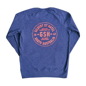 Navy Sweater Back